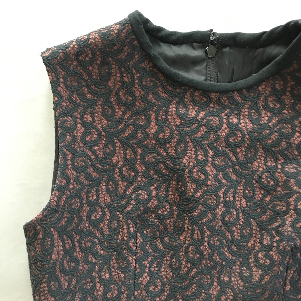 Cropped Lace Overlay Top